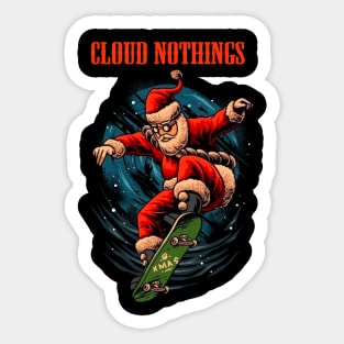 CLOUD NOTHINGS BAND XMAS Sticker